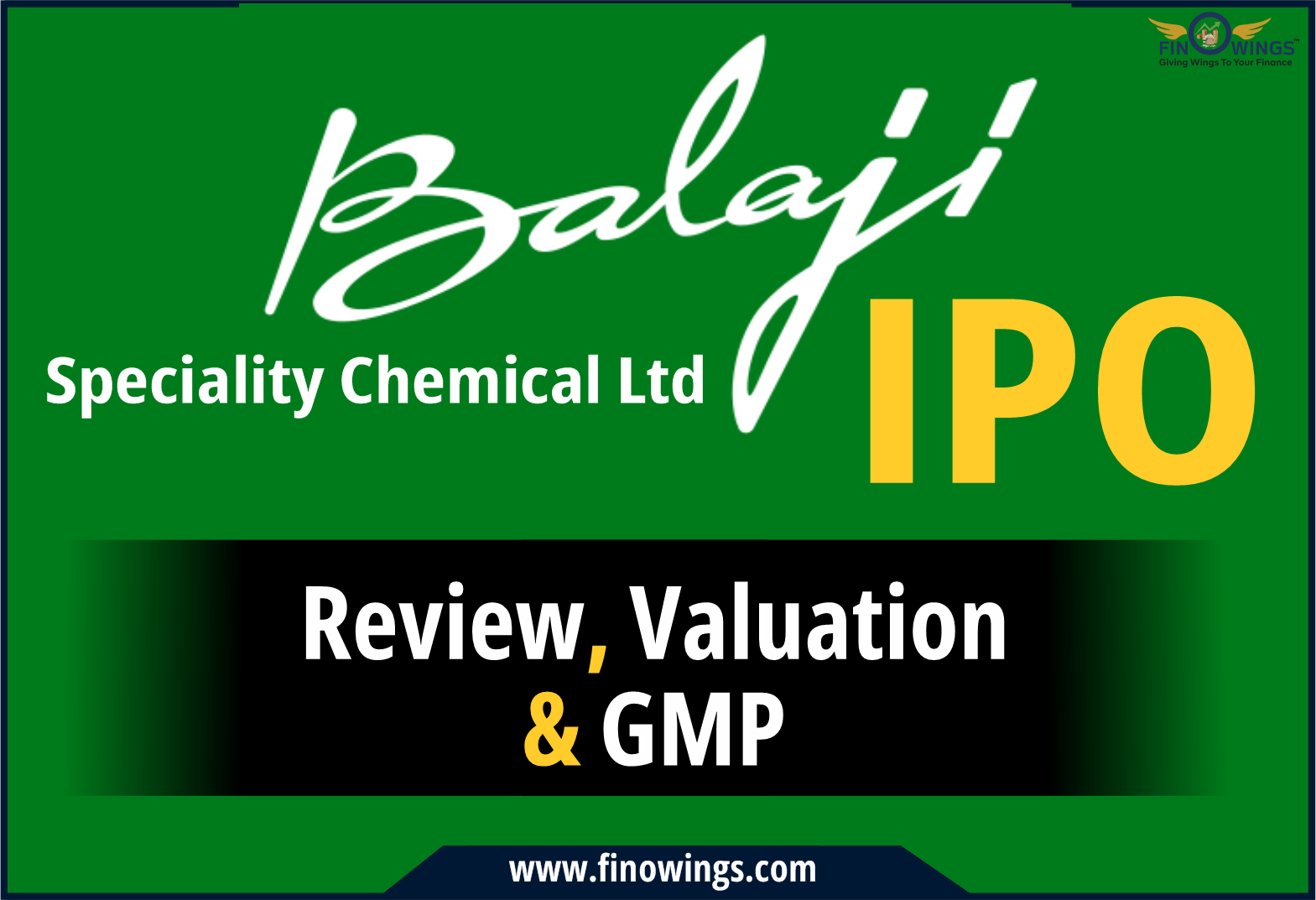 Balaji Speciality Chemicals Limited IPO 