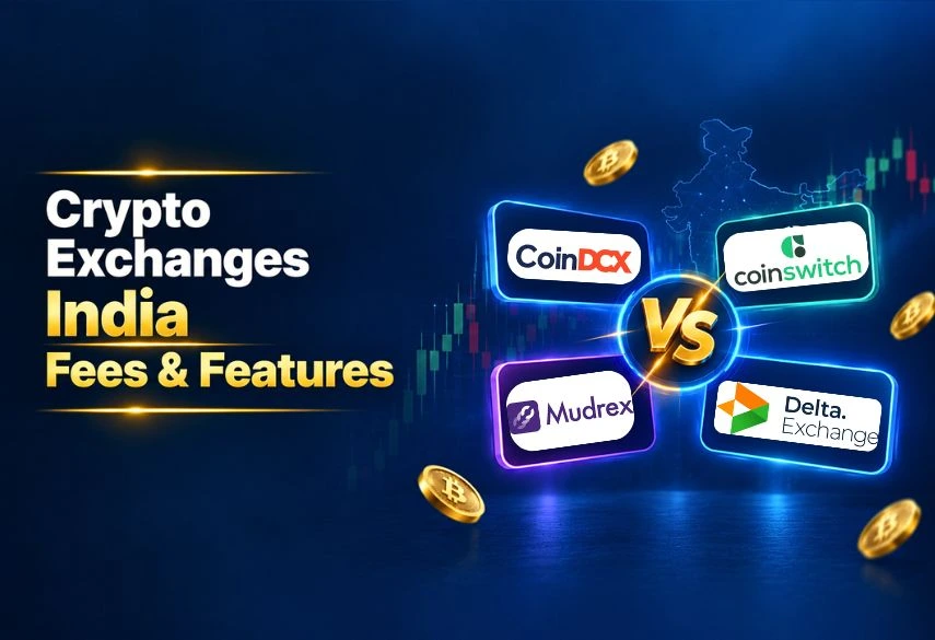 coindcx-vs-coinswitch-vs-mudrex-vs-zebpay-crypto-exchanges-india-fees-features-2026