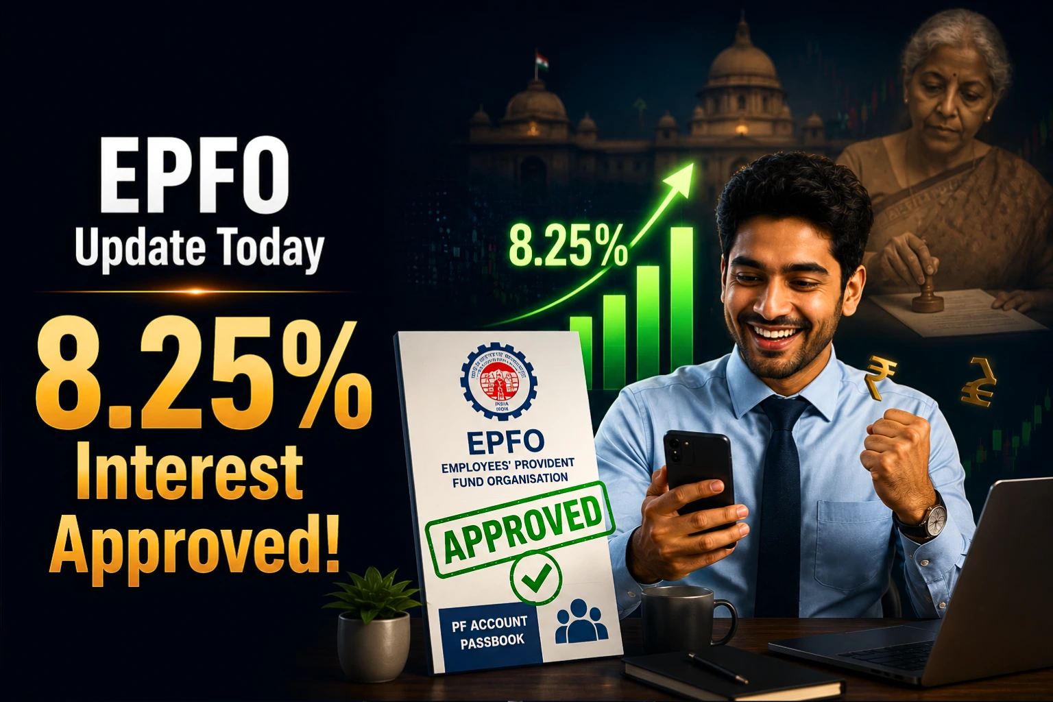 epfo-update-8-25-interest-approved-pf