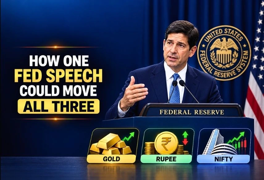 Gold, Rupee, Nifty: How One Fed Speech Could ...