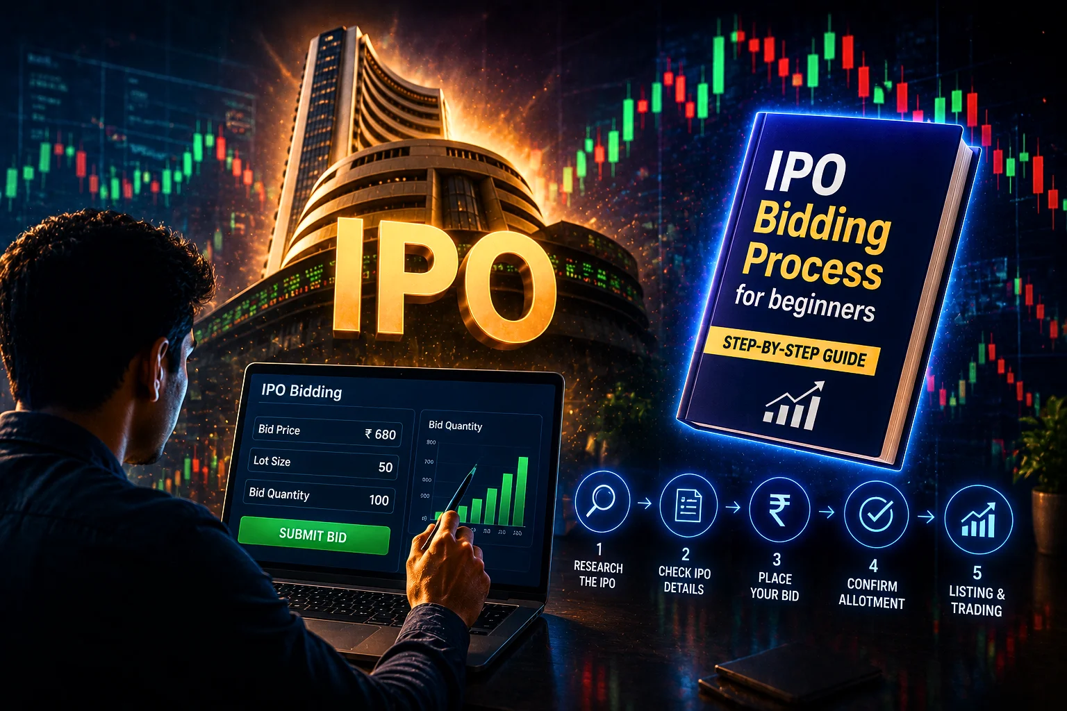 How IPO Bidding Works: Complete Process from Application to Allotment
