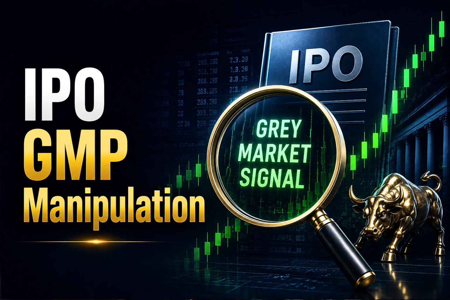 IPO GMP Manipulation: How to Spot Operator-Driven Grey Market Signals