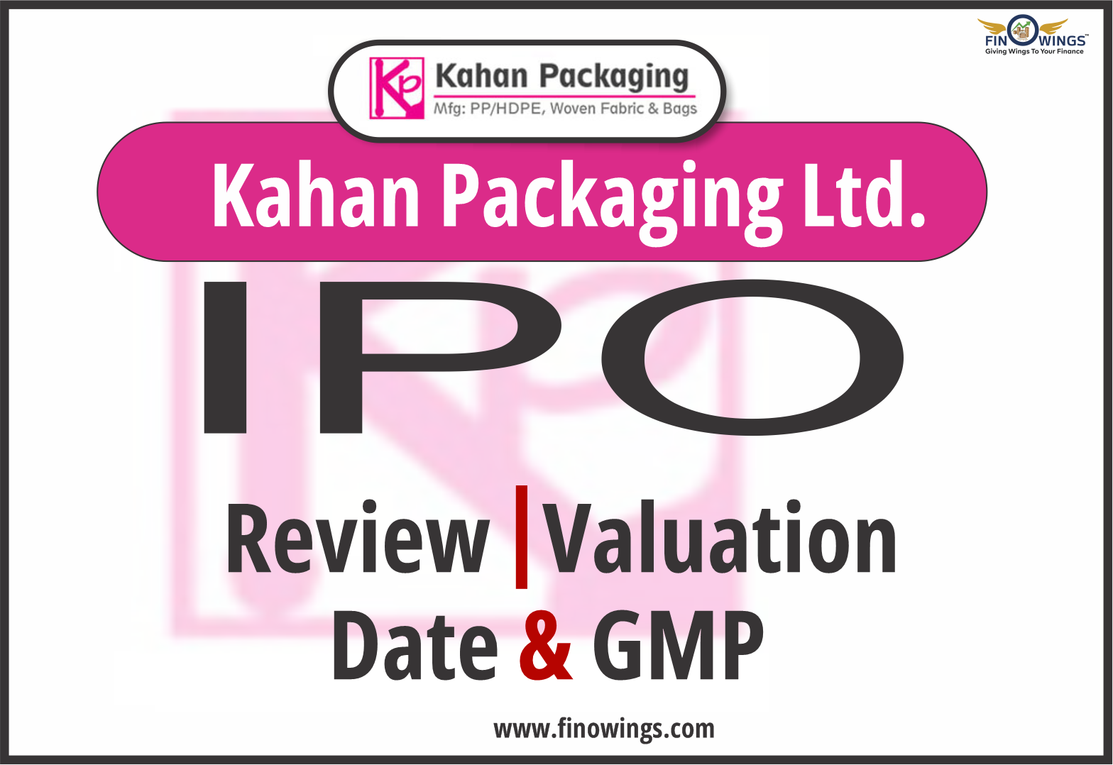 Kahan Packaging Limited IPO