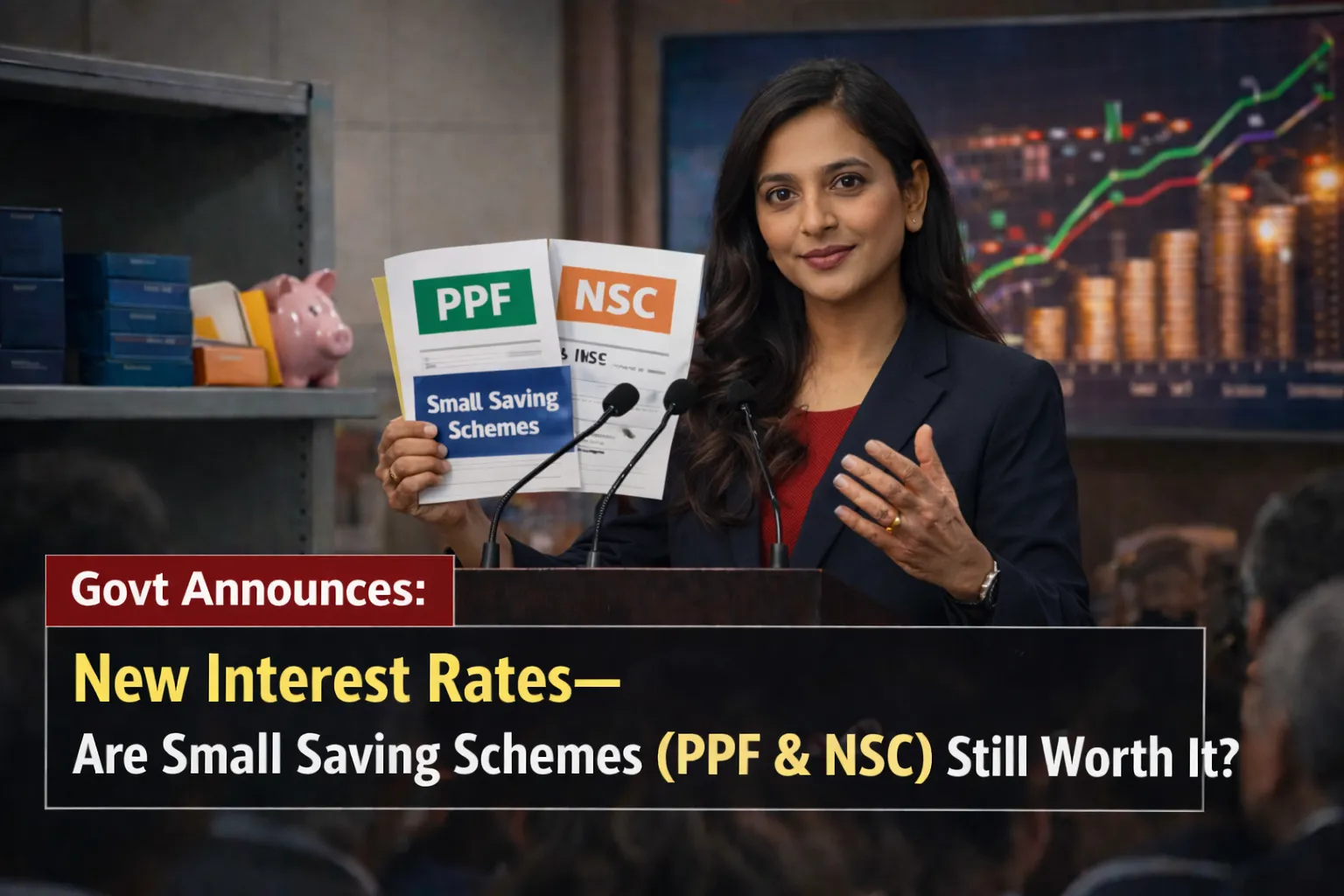Govt Announces New Interest Rates—Are Small Saving Schemes (PPF & NSC) Still Worth It?