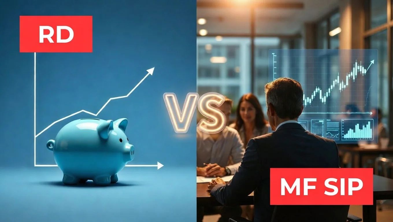 Recurring Deposit vs Mutual Fund SIP — Which One Builds Real Wealth?