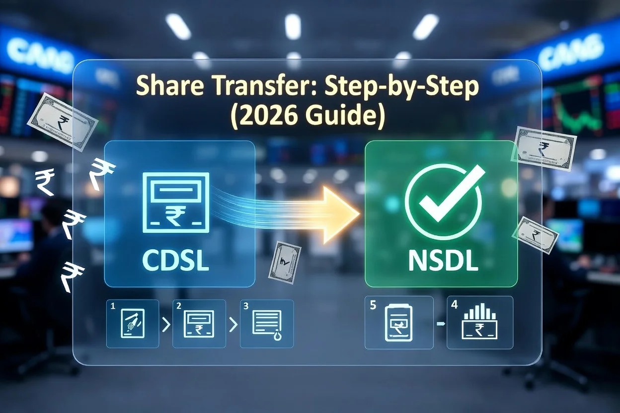 CDSL to NSDL Share Transfer: Easy Step-by-Step (2026 Guide)