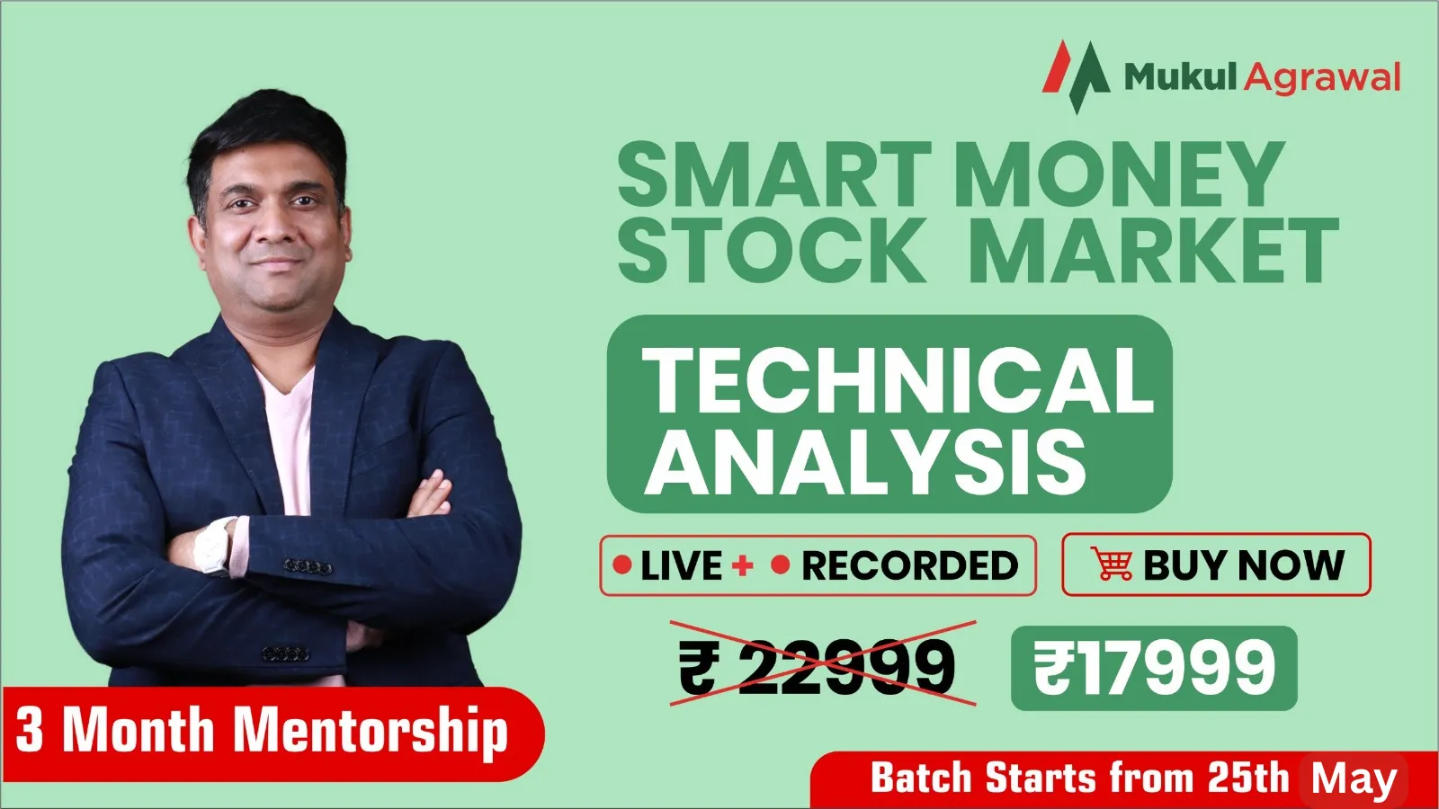 25th May Technical Analysis (Live+Rec) 2026