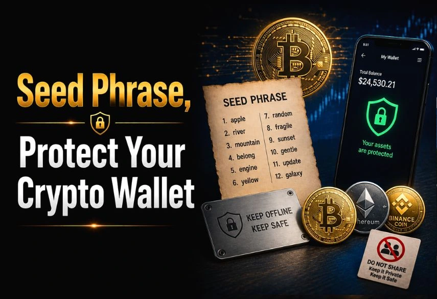 What Is a Seed Phrase? Meaning & How to Protect Your Crypto Wallet!